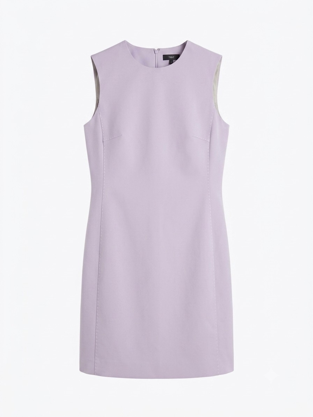 Theory Sleeveless Lilac Mini Dress